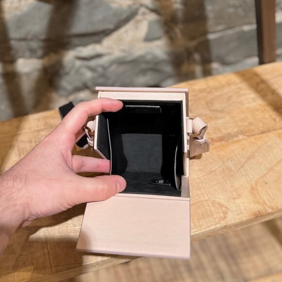 Fendi 2021 Runway Pink Vertical Box Logo Crossbody Bag - Picture 8 of 12